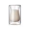 New Design Double Wall glass milkCoffee Cup for Household Custom Glass Cup Double Wall Glass Mugs