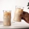 High Borosilicate Glass Coffee Cup with Bamboo Joint Shaped New Design Single Wall milk glass