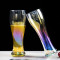 Hot Selling Football Beer 500ml Glassware Cup Elegant iridescent beer glasses Cup Classic