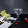 Home kitchen hot selling products for 2024 heart shot glass cocktail glass restaurant customised