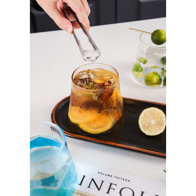 2024 Personalized Blue Clear Iceberg Wine Whiskey Glass Bottle Custom Lead-free whiskey glasses