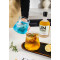 2024 Personalized Blue Clear Iceberg Wine Whiskey Glass Bottle Custom Lead-free whiskey glasses