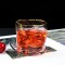 Hot selling  2024 high quality heavy bottom Japan crystal whiskey glasses with gold old fashioned