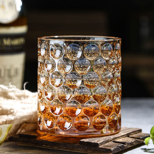 2024 new type for bar hot selling colorful whiskey glasses  Luxury Custom whiskey glass