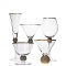 2024 Hot selling Factory Gold Rim Goblets red wine glass Champagne Glass Cocktail Glasses Holiday