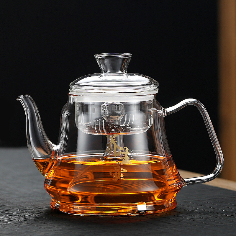 glass teapot