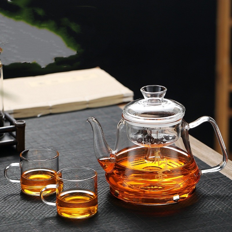 glass teapot