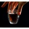 Factory wholesale double-layer glass inner thread shape insulated glass tea cups iced tea glasses