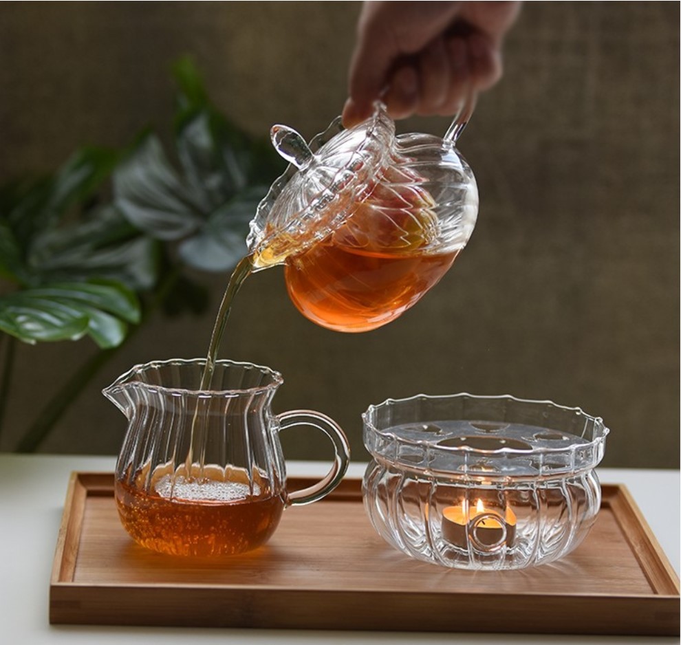 glass teapot