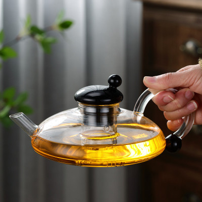 Handmade high  borosilicate glass teapot glass tea pot glass coffee set pot  forGlass Tea Set