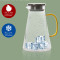 Wholesale 2014 New Deisgn Heat Resistant Glass Pitcher Glass Milk Jug glass pitcher with lid