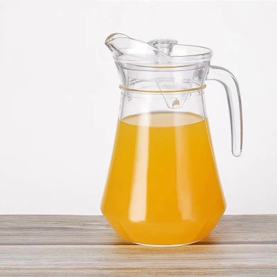 2014 New type classical glass pitcher lid Iced Tea Pitcher Cold Water Ice Tea Wine Coffee Milk
