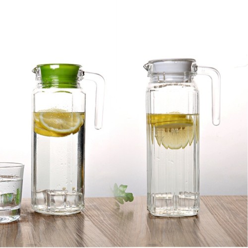 2014 New type classical glass pitcher lid Iced Tea Pitcher Cold Water Ice Tea Wine Coffee Milk