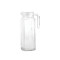 1100ML Clear Glass Pitcher with Handle & Drinking Water Jug & Glass Water Carafe
