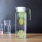 Wholesale Water Drinking Bottle Glass Transparent Water Jug Pitcher water glass pitcher