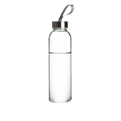 Glass Bottles Eco Friendly Bpa Free Stainless Steel Lid Bottle 500ml Drinking Glass Water Bottle