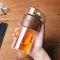 Wholesales OEM New Types High borosilicate glass water bottle with tea infuser