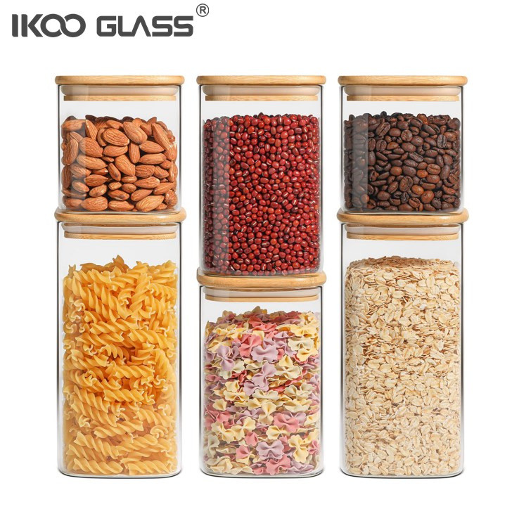 glass canisters