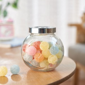 Airtight Glass Storage Jar Leak Proof Glass Canisters For With Lids Dry Food Cereal Candy Jam Sauce