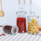 Hot Sale Glass Tea Sugar Coffee Kitchen Storage Jar glass canisters For Tea Jar Packaging