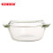 high quality OEM design wholesale borosilicate casserole microwave oven safe Glass Pot Cooking