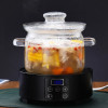 Big Size Transparent Clear Double-ear Cooking Pot High glass Borosilicate glass cooking pot