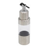 Stainless Steel Olive Oil Storage, Clear Glass Olive Oil Dispenser Bottle For Kitchen, Cooking Oil