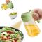 2 in 1 Olive Oil Dispenser Bottle Cooking 470ml Glass Oil Spray Bottle with Premium Nozzle for BBQ