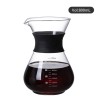 Hot Selling Pour Over Coffee Maker Borosilicate Glass Pour Coffee Makers Set glass coffee pot