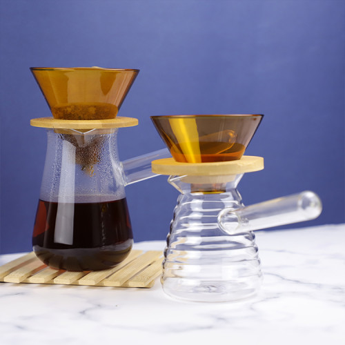 Hot selling new design Factory Outlet 2021 hot selling new style high borosilicate glass coffee pot