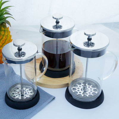 coffee french press high borosilicate glass clear glass coffee maker french press coffee maker