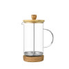 2014 New type OEM logo by free for Bamboo French Press Coffee with Cork Base french press plunger
