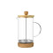 2014 New type OEM logo by free for Bamboo French Press Coffee with Cork Base french press plunger