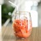 2024 New Style Star Sky Home Stemless Juice Glasses Cold Drinking Glass Cups Custom Logo Printing