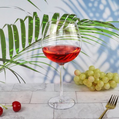 Manufactory Best selling products high quality balloon shaped 840 ml 28 giant cup red wine glass