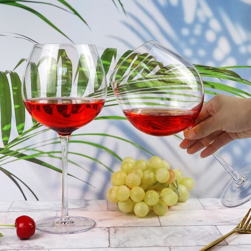 Manufactory Best selling products high quality balloon shaped 840 ml 28 giant cup red wine glass
