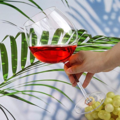 Manufactory Best selling products high quality balloon shaped 840 ml 28 giant cup red wine glass