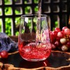 Cheap Drinking tumbler Glass Cup Egg Glass 16oz Custom Logo Printing Stemless whiskey glass set