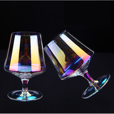 Hot Hand blown Brandy glass classic luxury lead free crystal wine glass Goblet Cocktail Glasses