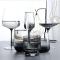 Wholesale New type European Vintage Glass Whisky Cocktail Wine Glass Coupe Set Grey red wine glass