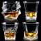 Hot selling New Design Bar dedicated Luxury modern crystal clear whisky glass cup whiskey glasses