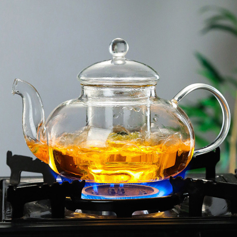 glass teapot