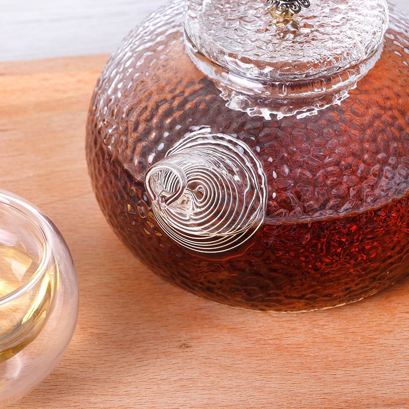 glass teapot