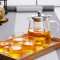 Custom Top Sellers 40oz Tea Kettle And Tea Pot Maker Glass Teapot Removable Loose Glass Tea Set