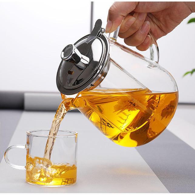 glass teapot