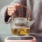 Coffee Pot Glass Teapot with 800ml Heat Resistant Glass Tea Pot Coffee Tea Sets Round glass teapot