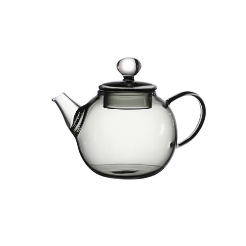 2024 Manufactory The new retro Starry cover glass teapot Flower Tea with black glass mini heating