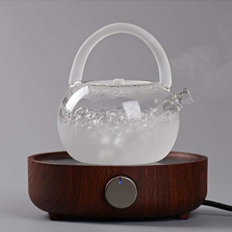 glass teapot