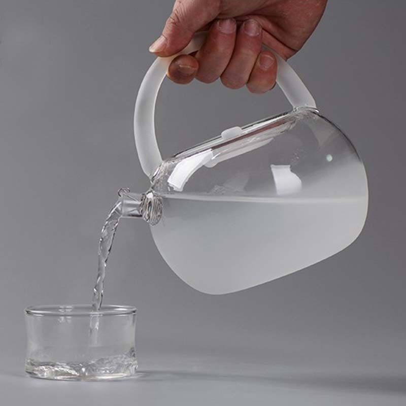 glass teapot