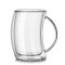 200ml double Wall glass cup borosilicate glass mug Creative Coffee Cup with glass coffee mugs